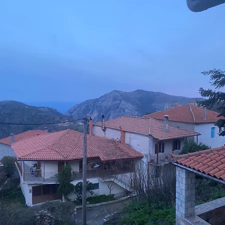 בית כפרי Apostolia's Small House Bed And View