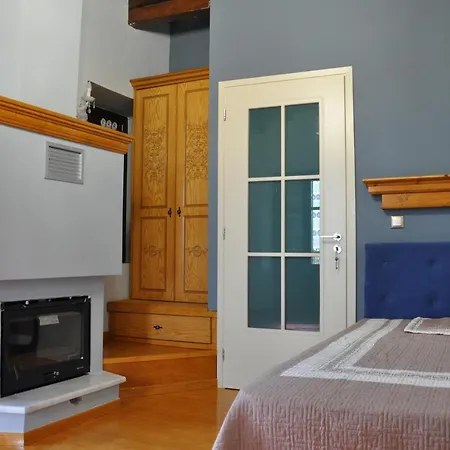 בית כפרי Apostolia's Small House Bed And View